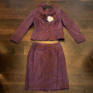 Isabelle suits purple business suit 8